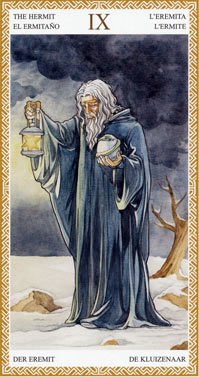 The Hermit Tarot Card