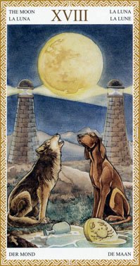 moon tarot card