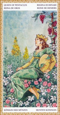 Queen of Pentacles Tarot Card Meanings