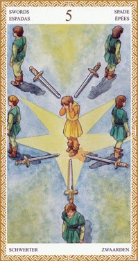 5 Of Swords Tarot Elements