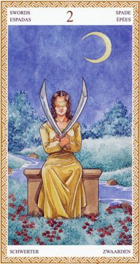 Two of Swords Tarot Card Meaning 