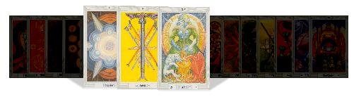 elemental dignities example tarot reading